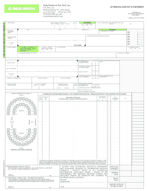 Delta Dental Printable Claim Form