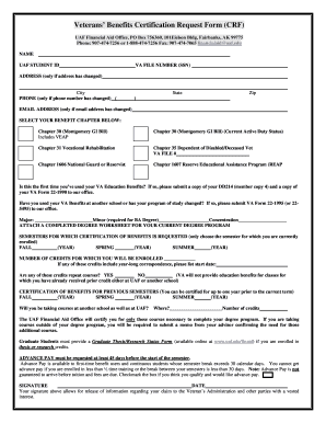 Crf Application Form