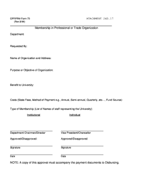 Uhm Oprprm Form 73