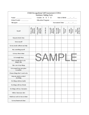 Cosa Assessment PDF  Form