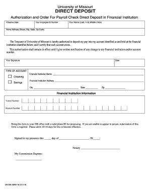 Cato Corporation Direct Deposit  Form