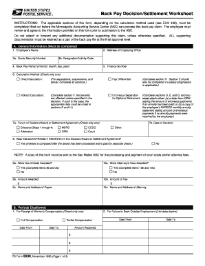 Ps Form 8039