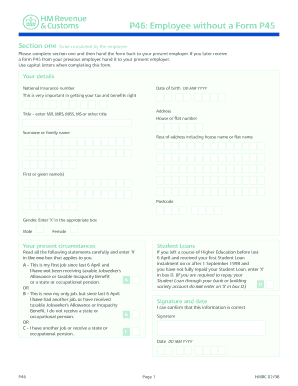 Send P45 to Towers Watson Form