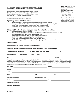 Blank Traffic Ticket PDF  Form