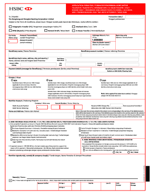 Bank Form