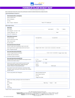 Form Rawat Jalan Mandiri Inhealth PDF