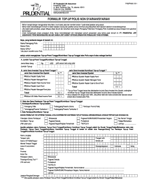 Prudential Sponsorship  Form