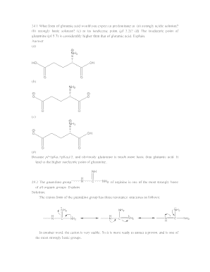 Glutamine Pi  Form