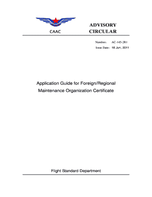 Ccar Ac 145 2  Form