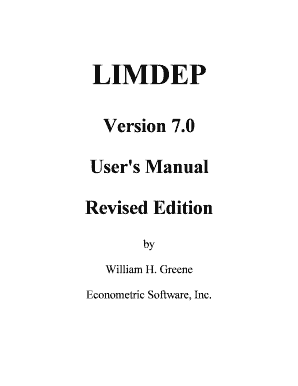 Limdep Software Download  Form