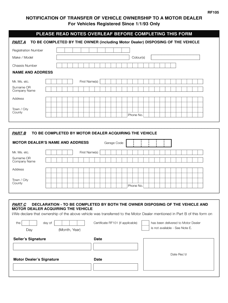 Rf134 Form