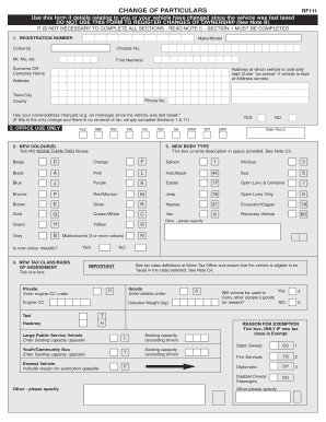 Rf111 Form