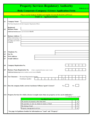 How to Get Psra Licence  Form
