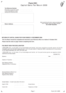 Cg1 Form