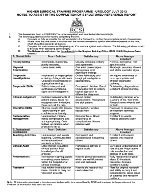 Rcs Ireland Structured Reference Form