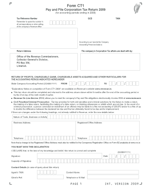 Ct1 Form Download