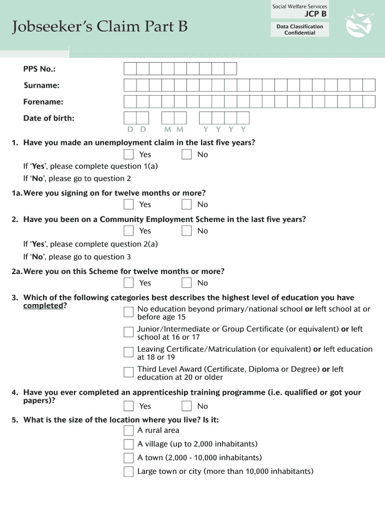 Jcpb Form