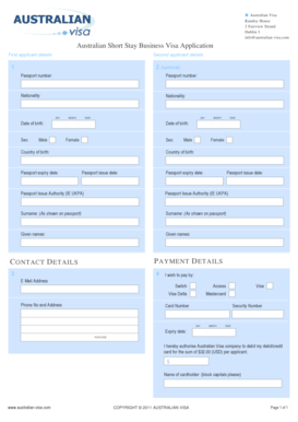 How to Apply Australian Visa Online  Form