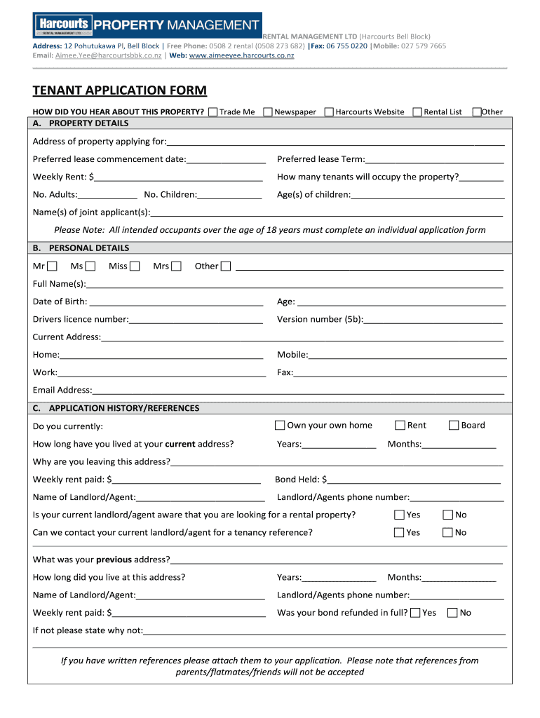  Simple Tenancy Agreement Template Nz 2011-2024