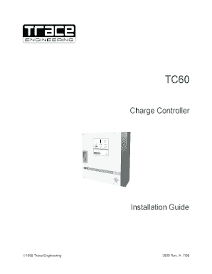 Installation Guide Charge Controller Able Solar  Form