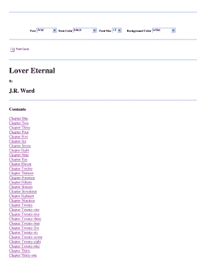 Lover Eternal PDF Download  Form