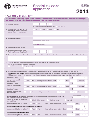 Ir23bs Form