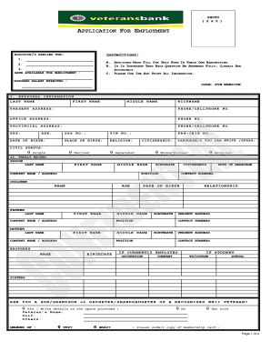  Veterans Bank Online Application 2010