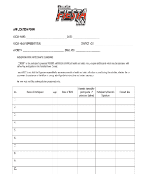 Yamaha Online Application  Form