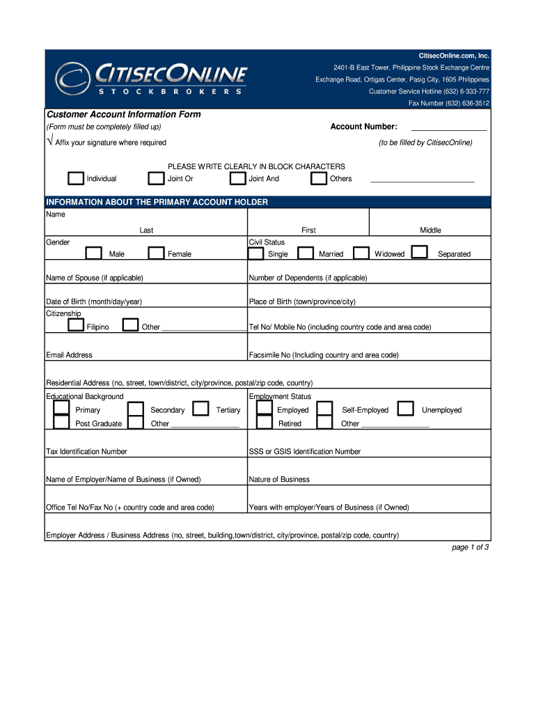 PDF Filler Phone Number  Form