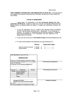 Pcslai  Form