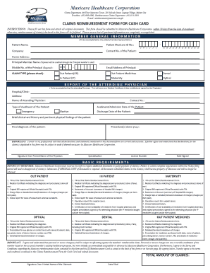 Maxicare Customer Information Form
