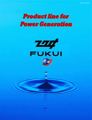 For Power Generation Form