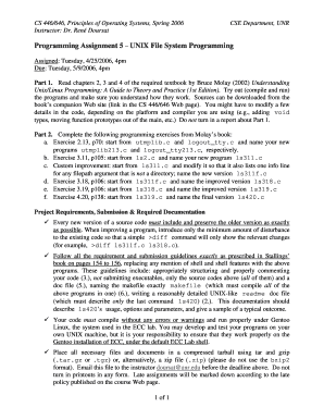 Understanding Unix Linux Programming PDF  Form