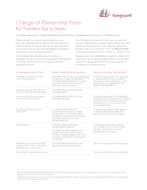 Vanguard Unclaimed Distribution Replacement Form