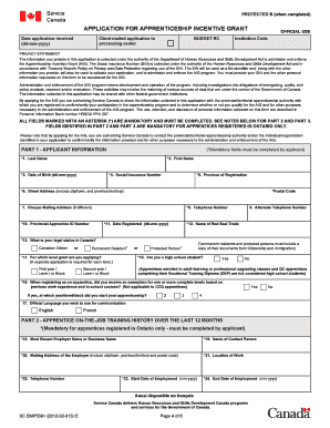 Incentive Grant  Form