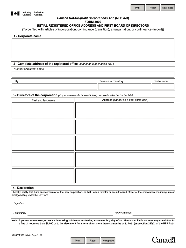Form 4002 Fillable