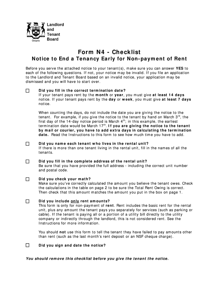  N4 Form Fillable 2009