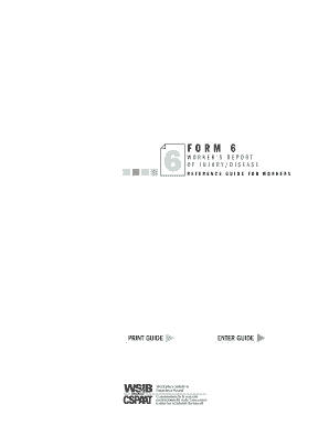 Wsib Form 6 PDF