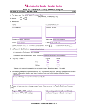 Frp to PDF  Form