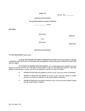  Form Affidavit of Service Court of Queens Bench 2008