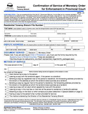 Rtb 21  Form