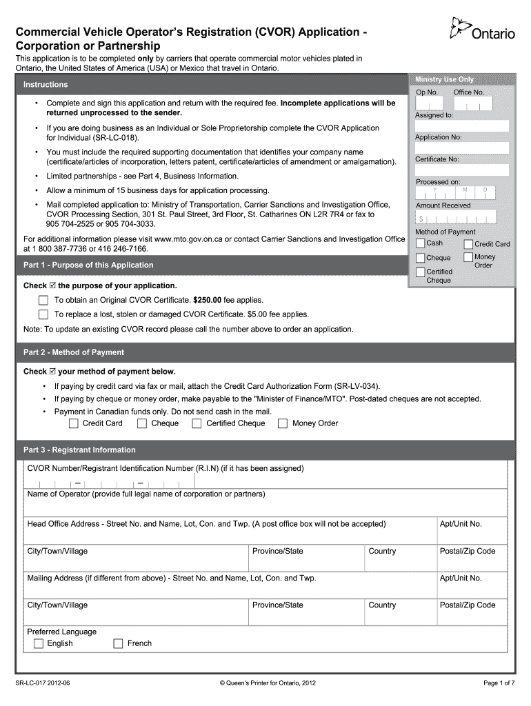  Cvor Application 2012-2024