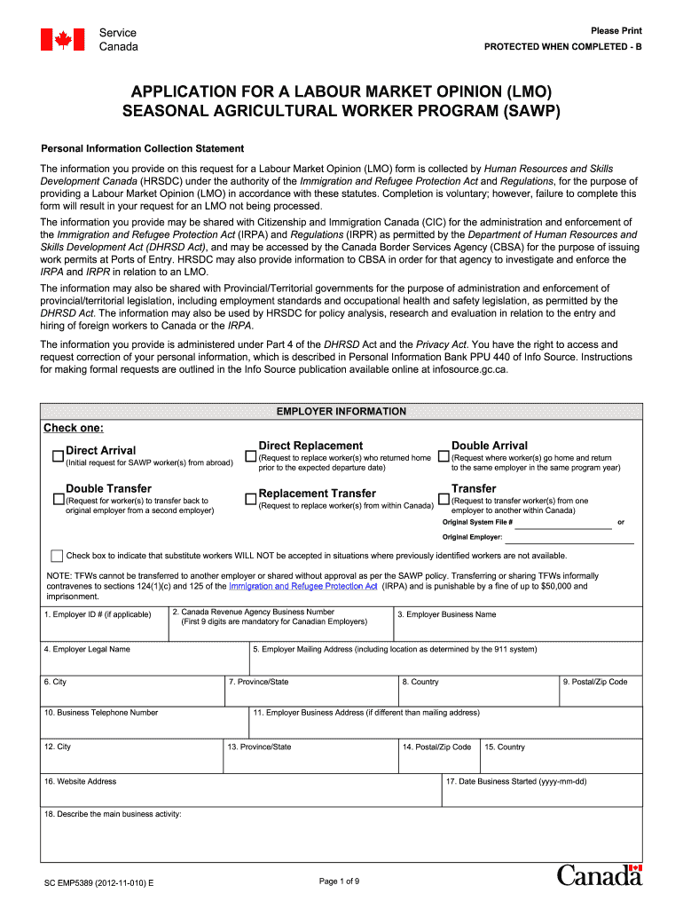 Get and Sign Emp5389 2012-2022 Form
