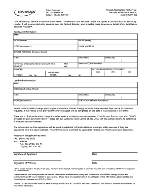 Service Request Form