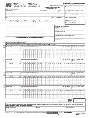 Wsib Form 3947a