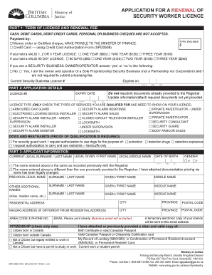 Bc Gov Form Spd0508