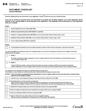 Caregiver Application Form