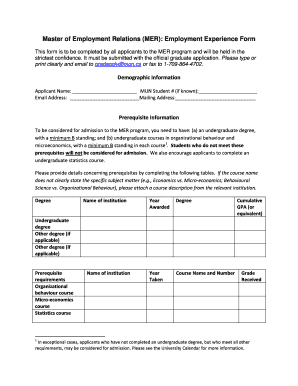 Mer Mun  Form