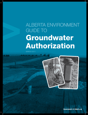 Get and Sign Guide Groundwater 2011-2022 Form