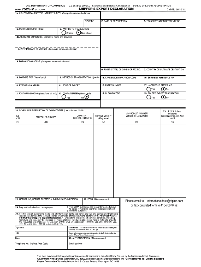 Export Declaration Form Philippines